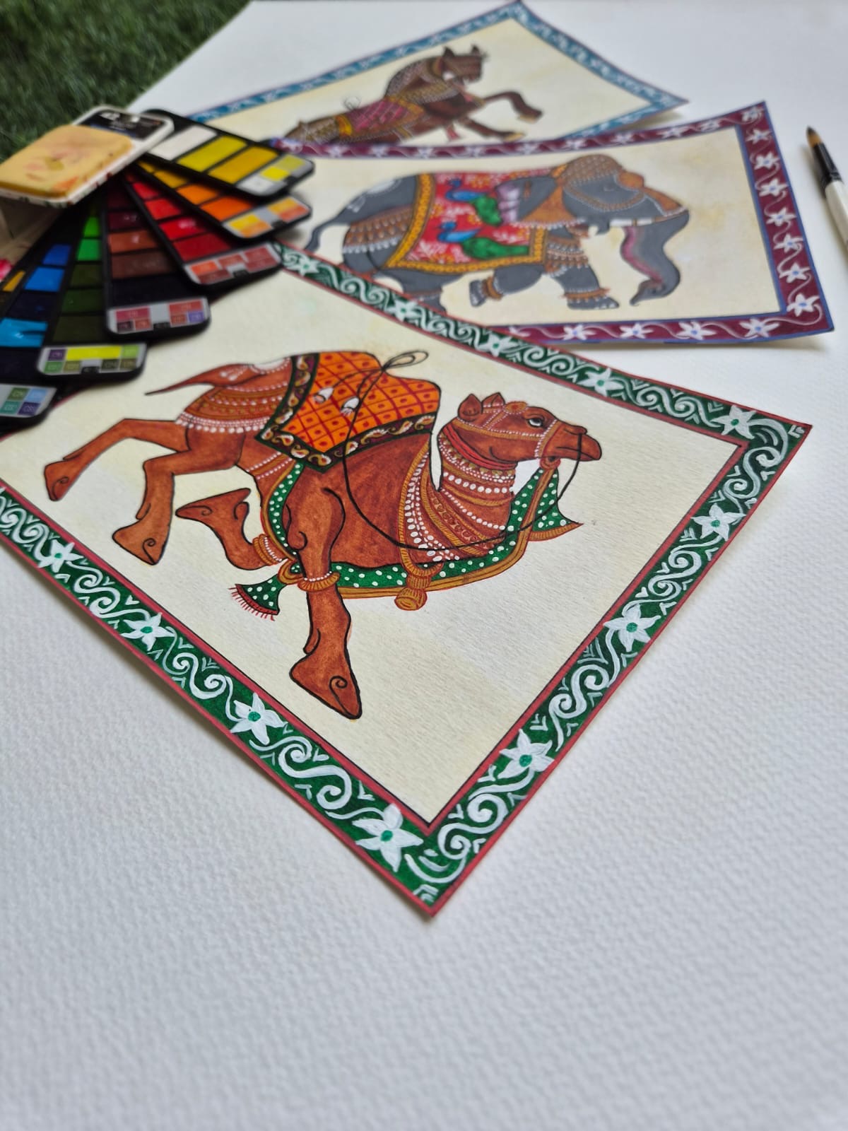 Traditional Camel Fine Art Print on Archival paper