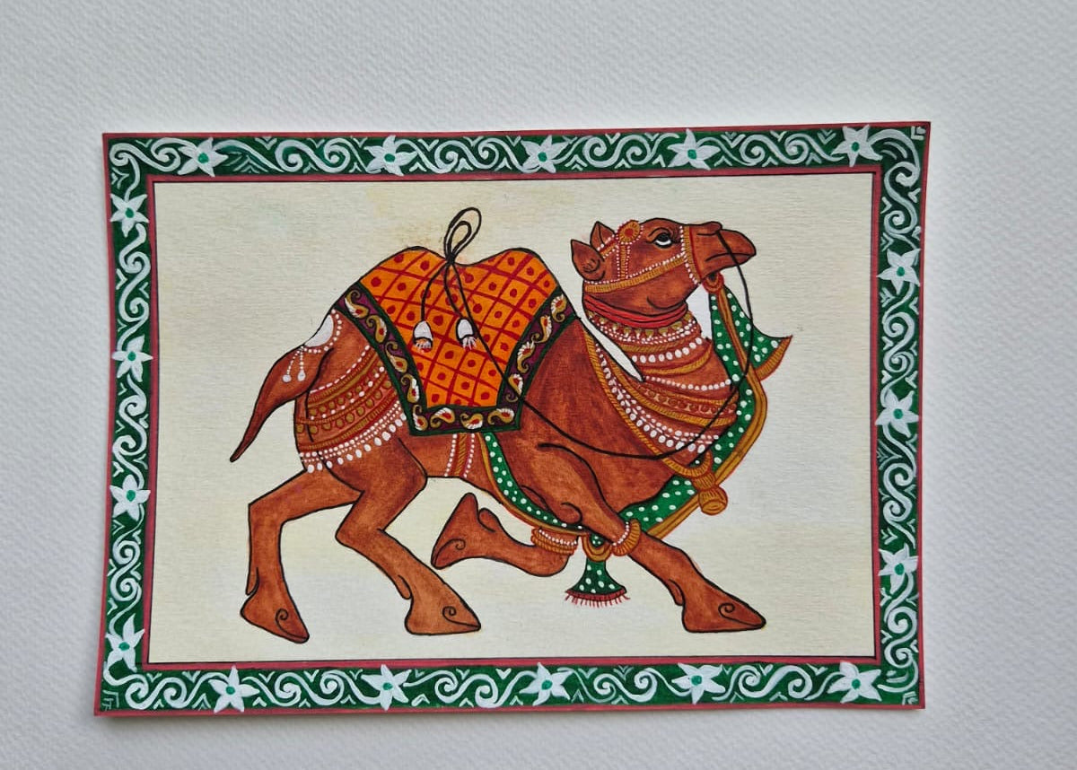 Traditional Camel Fine Art Print on Archival paper