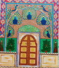 Peacock Gate Fine Art Print on Archival paper