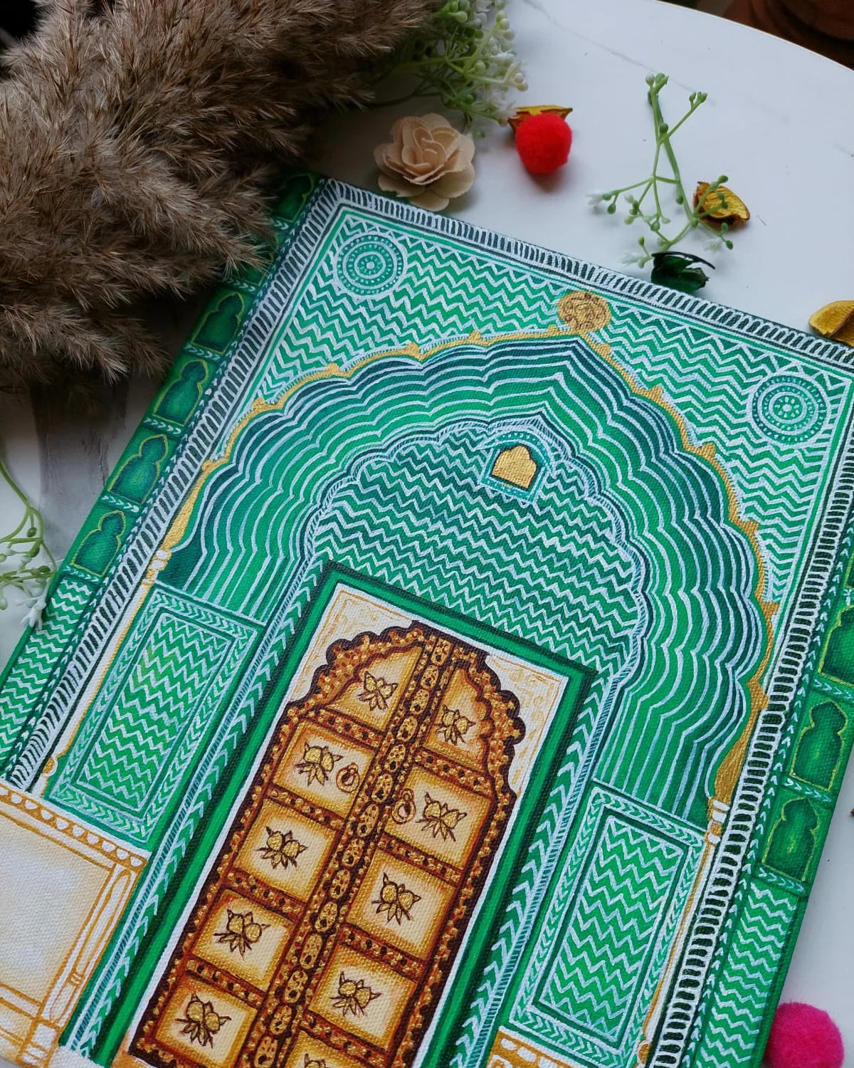 Leheriya Gate fine art print on Archival paper