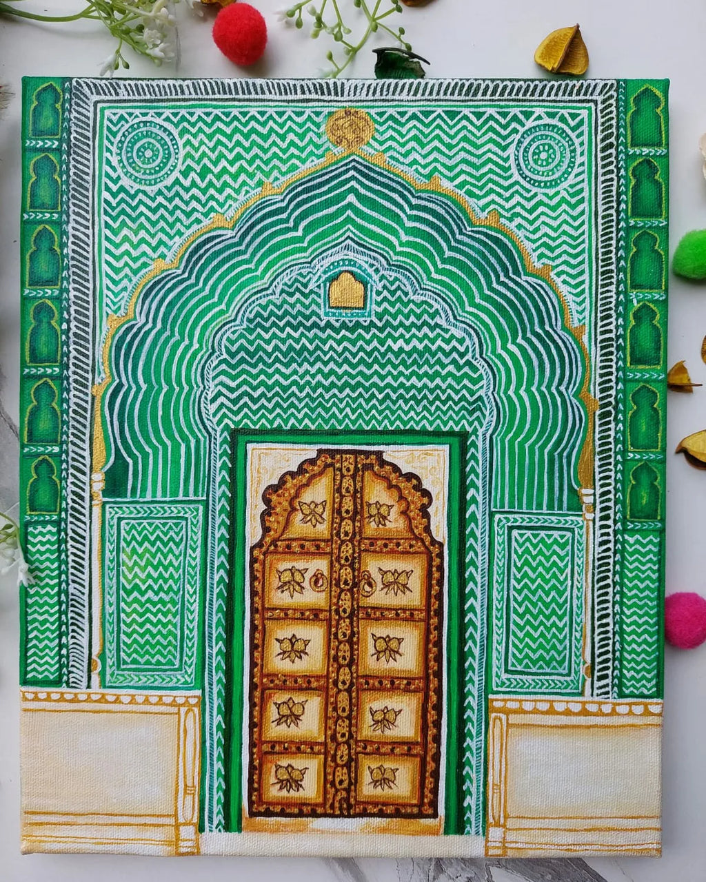 Leheriya Gate fine art print on Archival paper