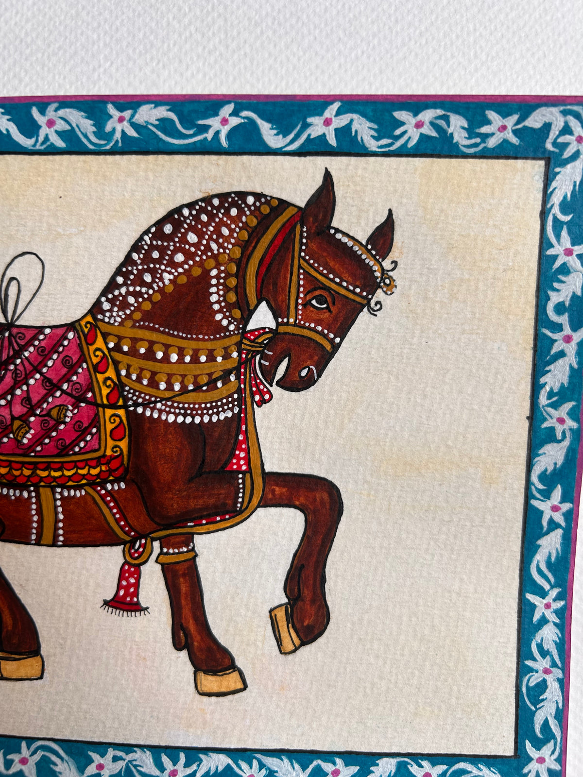 Traditional Horse on High Quality Museum grade Archival paper