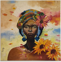 She Wears the Sun fine Art Print on Archival Paper